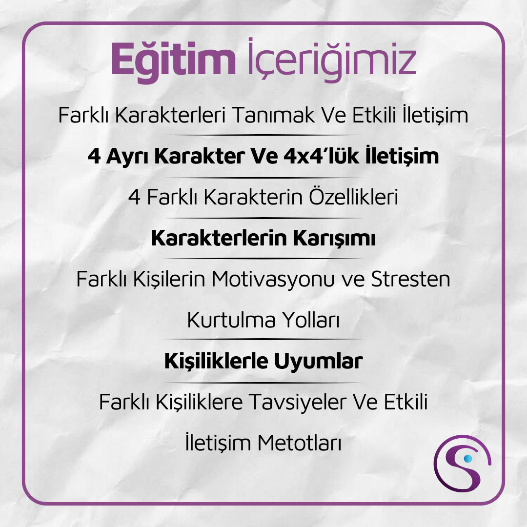 Renklerle İnsanları Tanıma Sanatı Webinarı