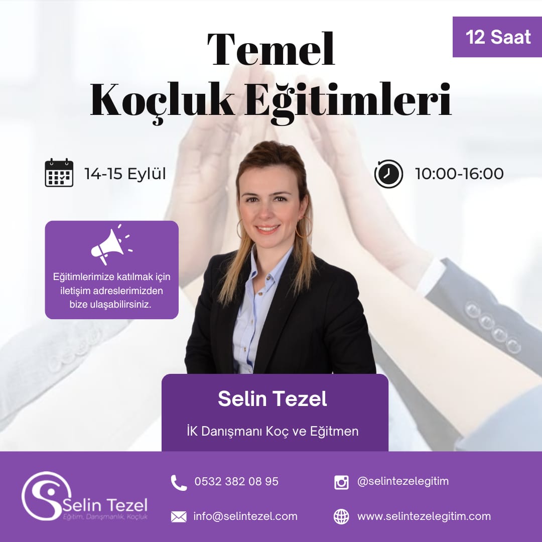 Temel Koçluk Eğitimi Başlıyor!