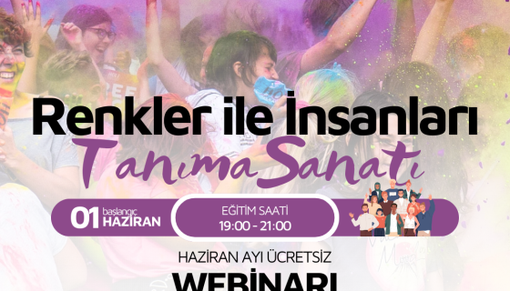 Renklerle İnsanları Tanıma Sanatı Webinarı