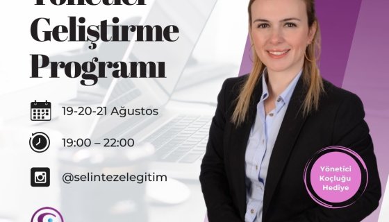 Online Yönetici Geliştirme Programı – Yazın Son Kampanyalı Fiyatı!