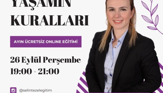 Yaşamın Kuralları Eğitimi